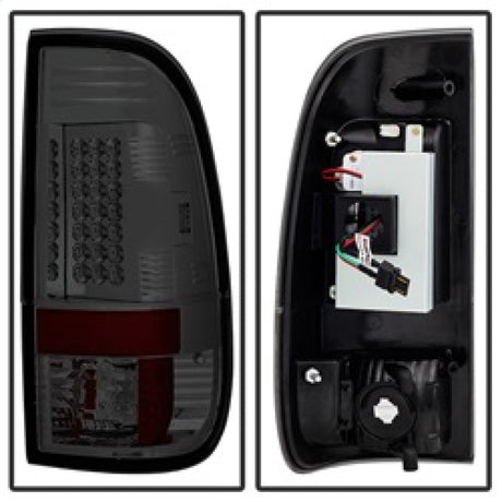 Spyder Ford Super Duty 08-15 LED Tail Lights Smoke ALT-YD-FS07-LED-SM 5003935