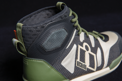 ICON Hooligan Shoes - Green - Size 10 3403-1094