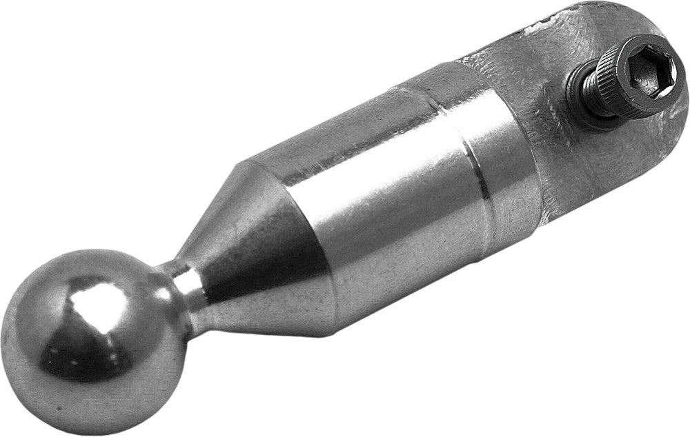 TECHMOUNT Shaft W/Pivoting Ball 3" Chrome 4-62030C
