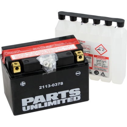 Parts Unlimited Agm Battery - Ytx12a-Bs Ctx12a-Bs