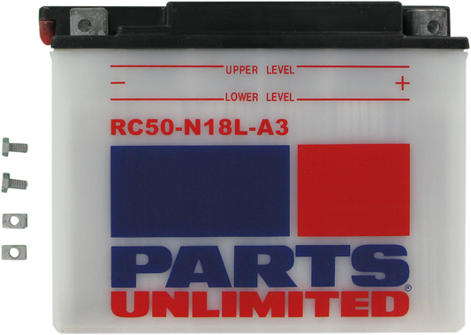 Parts Unlimited Battery - Rc50-N18l-A3 C50-N18l-A3