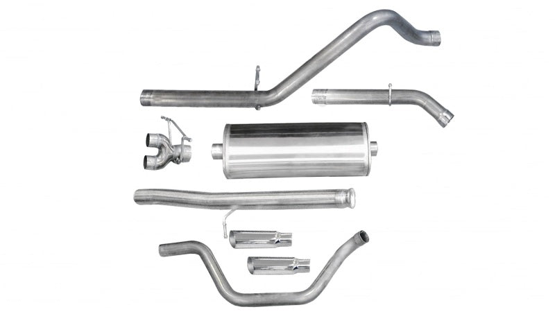 Corsa/dB 10-13 Chevrolet Silverado Ext. Cab/Std. Bed 1500 4.8L V8 Polished Sport Cat-Back Exhaust 24907
