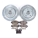 Power Stop 07-17 Jeep Wrangler Front Z36 Truck & Tow Brake Kit K3097-36