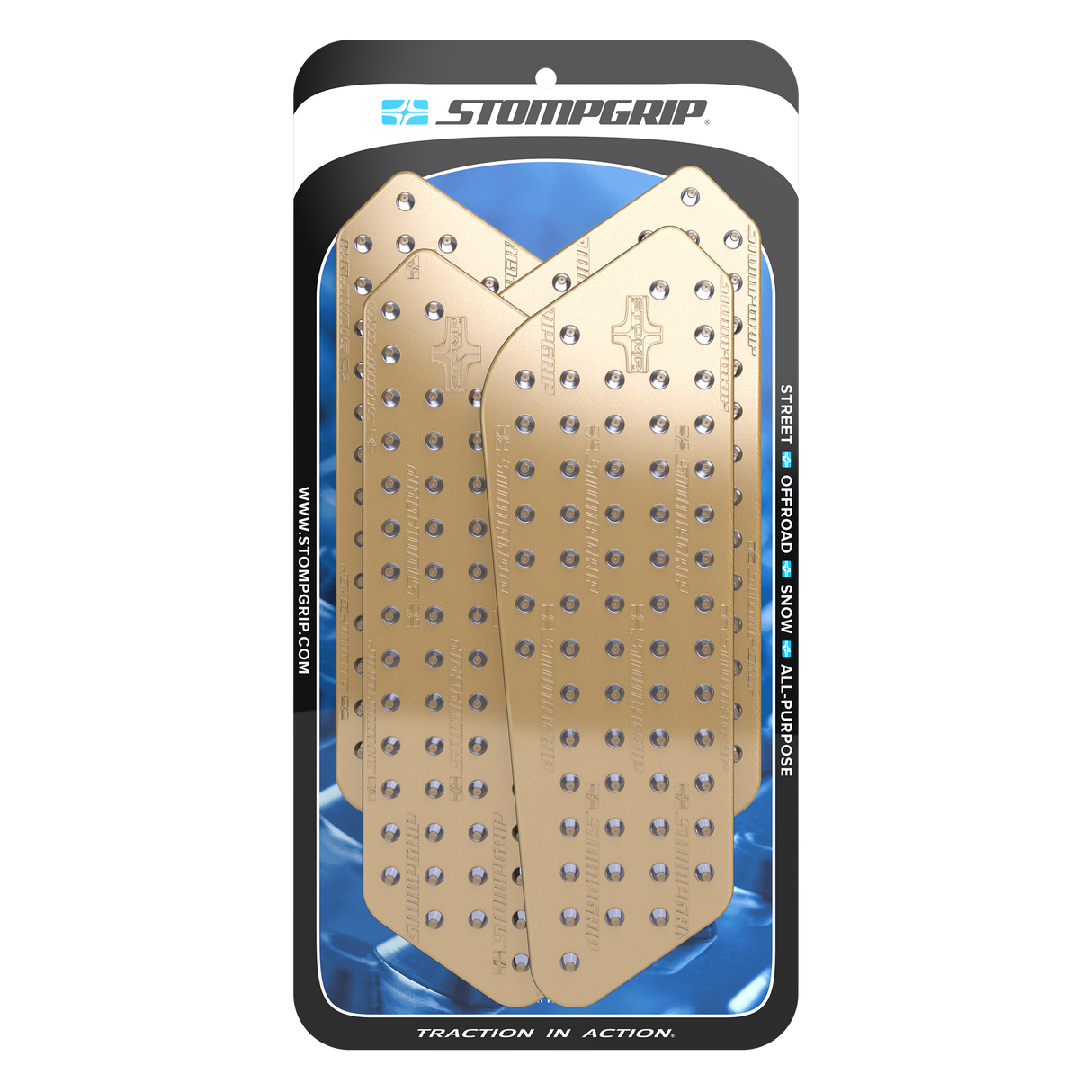 STOMPGRIP Stompgrip Tunnel Kit S/M Clear Super Volcano 20-12-0001C