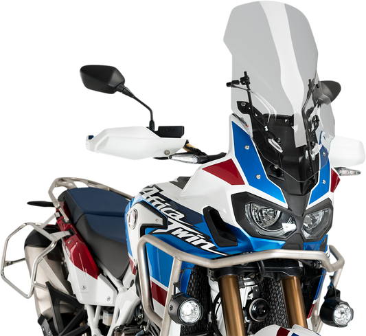 PUIG HI-TECH PARTS Touring Windscreen - Smoke - Africa 3714H