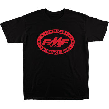 FMF Undefeated T-Shirt - Black - 2XL SU25118900BLK2X