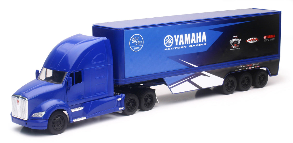 NEW-RAYReplica 1:32 Semi Truck 17 Yamaha Race Truck10943