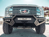Road Armor 17-20 Ford F-250 SPARTAN Front Bumper Bolt-On Pre-Runner Guard - Tex Blk 6172XFPRB