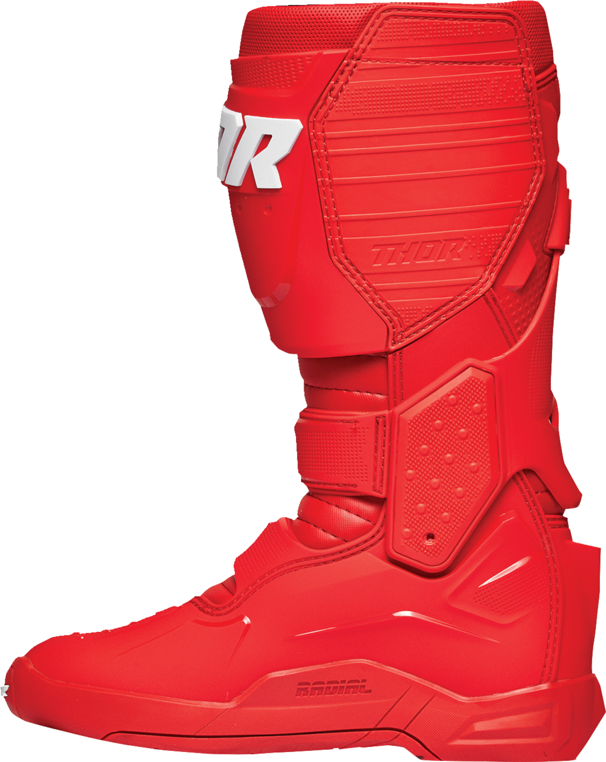 THOR Radial Boots - Red - Size 12 3410-2741