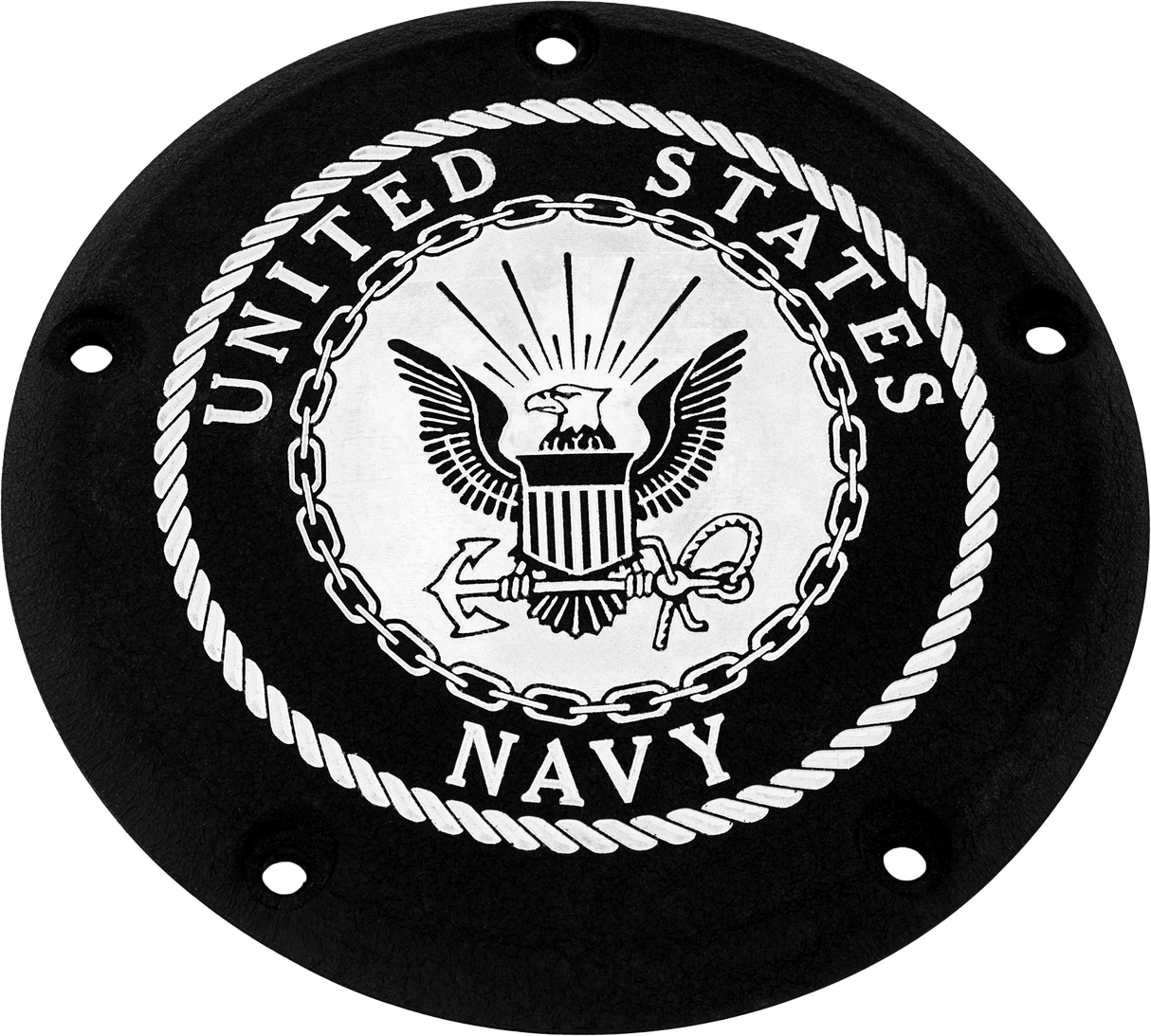 CUSTOM ENGRAVING 7   Tc Derby Cover Navy Black NAV16-12BG