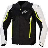 ALPINESTARS AST v3 Air Jacket - Black/Silver/Yellow Fluo - 2XL 3300426-159-2XL