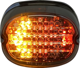 CUSTOM DYNAMICS Taillight w/ Integrated Turn Signal - No Window - Smoke Lens CD-INT-TL-NW-S