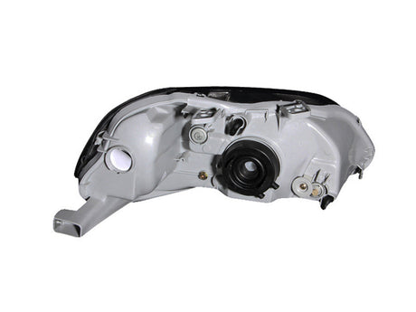 ANZO 1996-1998 Honda Civic Crystal Headlights Black 121067