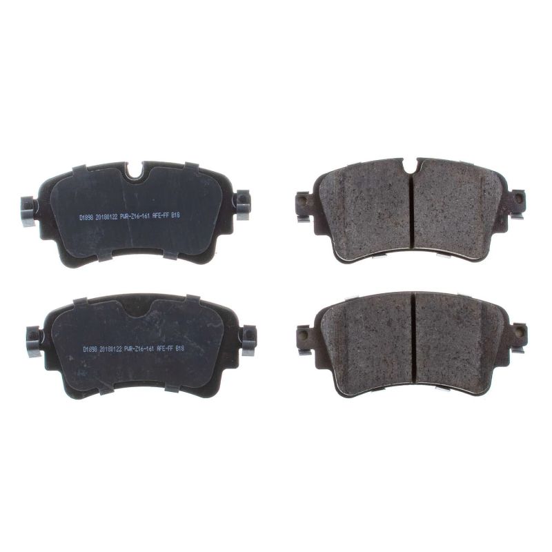 Power Stop 17-19 Audi A4 Rear Z16 Evolution Ceramic Brake Pads 16-1898
