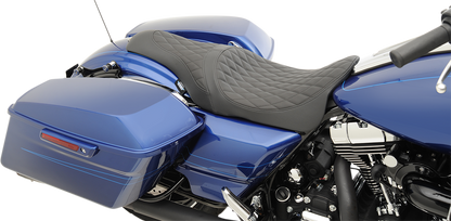 DRAG SPECIALTIES Caballero Diamond Seat - FL '08-'22 0801-1003