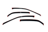 AVS 98-02 Honda Accord Ventvisor In-Channel Front & Rear Window Deflectors 4pc - Smoke 194959