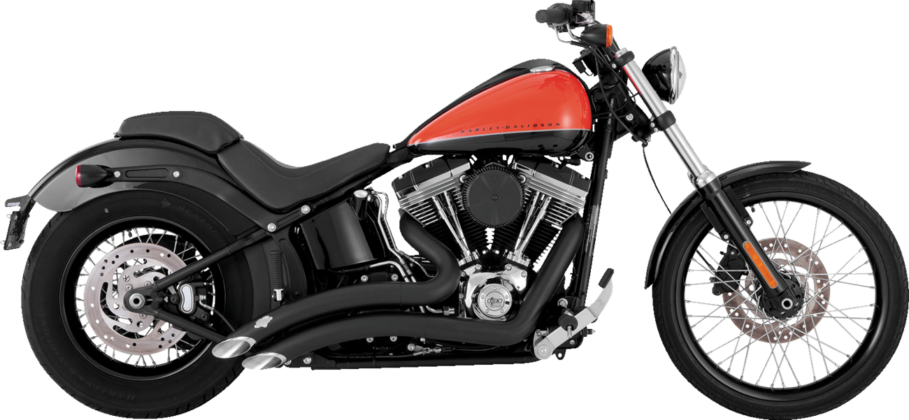 VANCE & HINES Big Radius Exhaust System - Black 46369