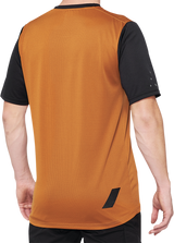 100% Ridecamp Jersey - Terracotta/Black - Small 40027-00015