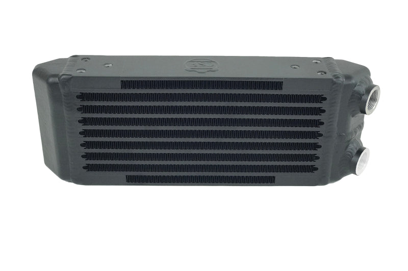 CSF Universal Dual-Pass Oil Cooler - M22 x 1.5 - 13in L x 4.75in H x 2.16in W 8119