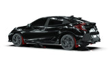 Rally Armor 17-21 Honda Civic Sport & Touring (Hatch) Red UR Mud Flap w/ Black Logo MF51-UR-RD/BLK