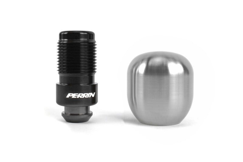 Perrin WRX 5-Speed Brushed Barrel 1.85in Stainless Steel Shift Knob PSP-INR-130-2