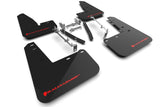 Rally Armor 2023 Toyota GR Corolla Black UR Mud Flap w/ Red Logo MF89-UR-BLK-RD