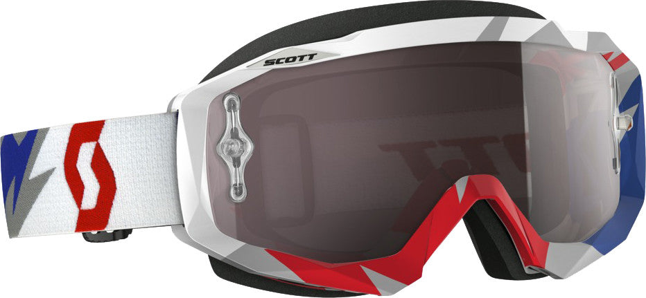 SCOTT Hustle Goggle Cracked Blue/Red 240587-4981269