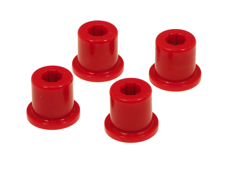 Prothane 76-86 Jeep CJ5/CJ6 Front Frame Shackle Bushings - Red 1-801