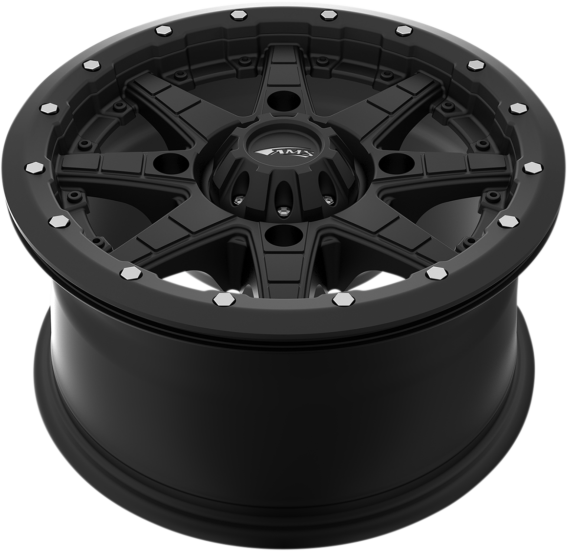 AMS Roll'n 106 Wheel - Front/Rear - Black - 15x7 - 4/137 - 5+2 5710-046AS