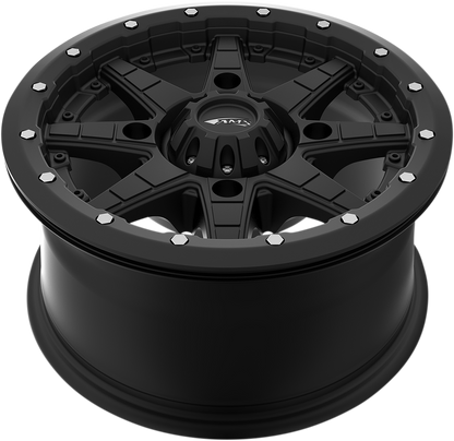 AMS Roll'n 106 Wheel - Front/Rear - Black - 15x7 - 4/137 - 5+2 5710-046AS