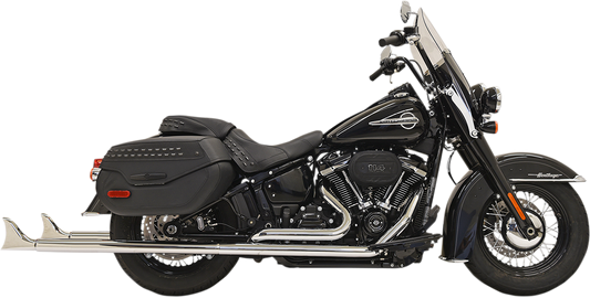 BASSANI XHAUST Fishtail Exhaust without Baffle - 39" 1S96E-39