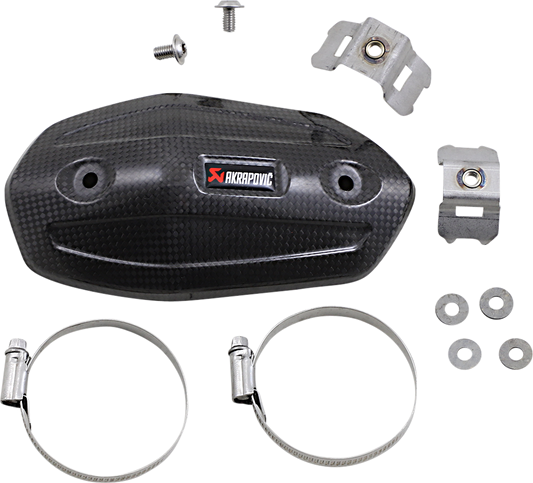 AKRAPOVIC Escudo térmico de fibra de carbono P-HSK10SO4 1861-1480