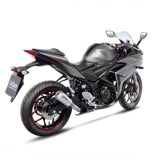 LEOVINCE LV-10 Slip-On Muffler - YZF-R3  15-24 /MT-03  Stainless Steel 15212U 1811-3499