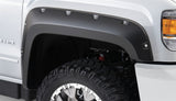 Bushwacker 15-18 GMC Sierra 2500 HD Pocket Style Flares 2pc - Black 40133-02