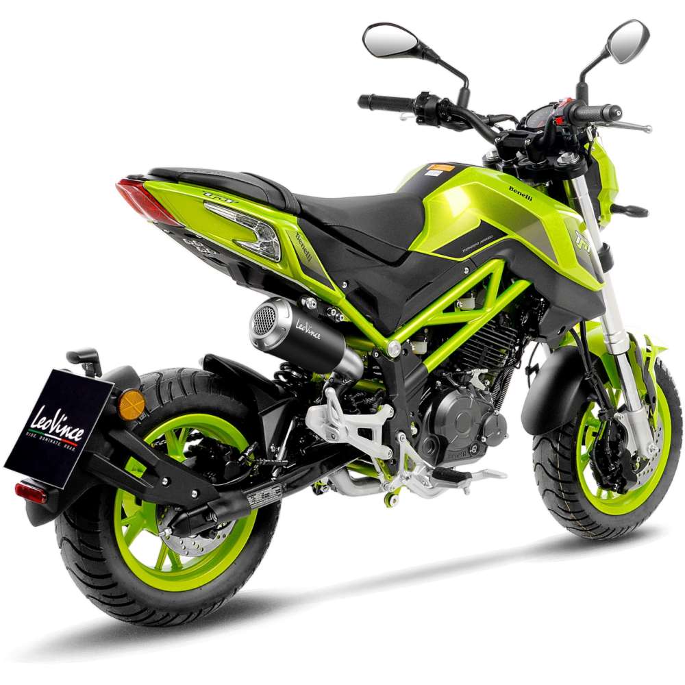 Sistema de escape LEOVINCE LV-10 - Edición negra BENELLI TNT TORNADO NAKED T 125 15261B 1810-3125 