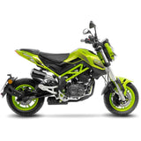 Silenciador deslizante LEOVINCE LV-10 - Edición negra Benelli TNT 135 2018-2023 15262B 1811-4455 