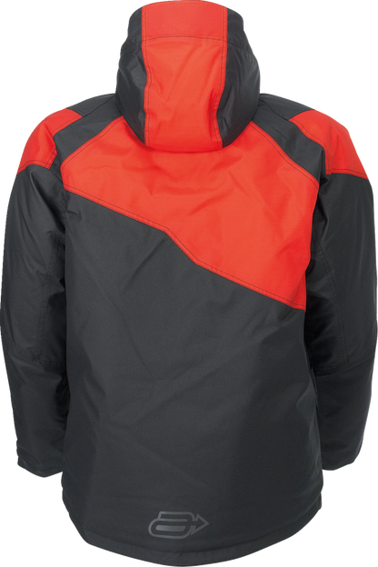 ARCTIVA Pivot 5 Hooded Jacket - Black/Red - Medium 3120-2063