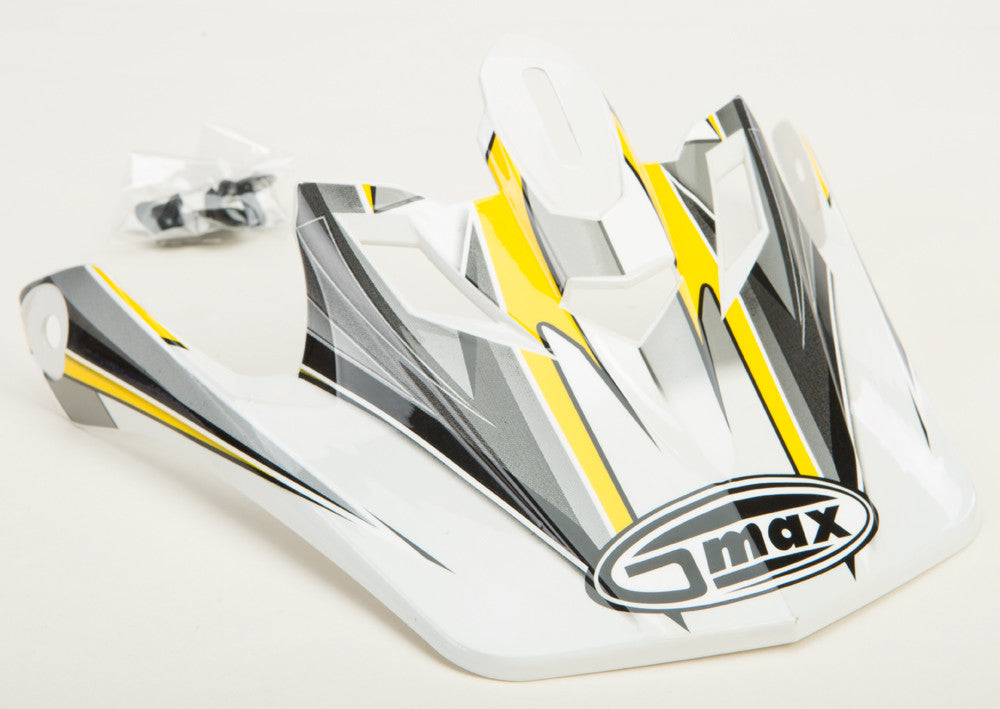 GMAX Gm-46x-1 Xs-S Core Visor White/Yellow/Silver/Black G980280