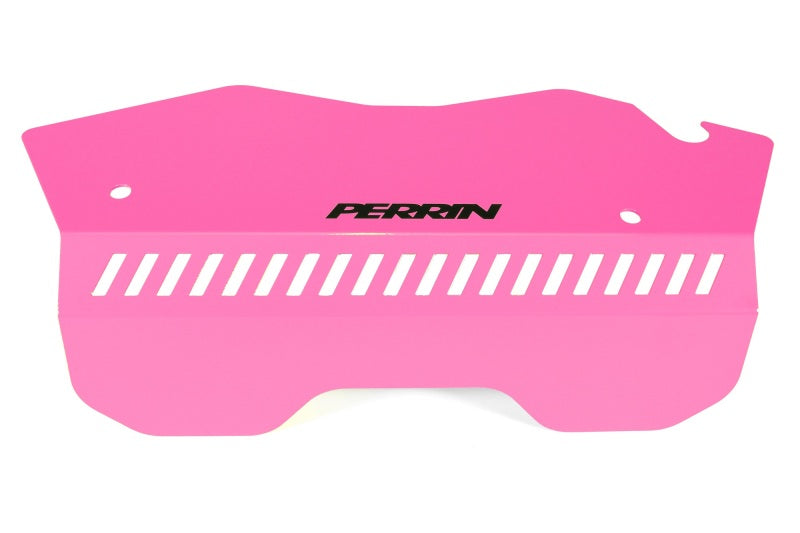 Perrin 2022+ Subaru WRX Pulley Cover - Hyper Pink PSP-ENG-153HP