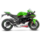 LEOVINCE LV Corsa Slip-On Muffler - Black Ninja ZX-10R/RR 2016-2025  15406B 1811-4491