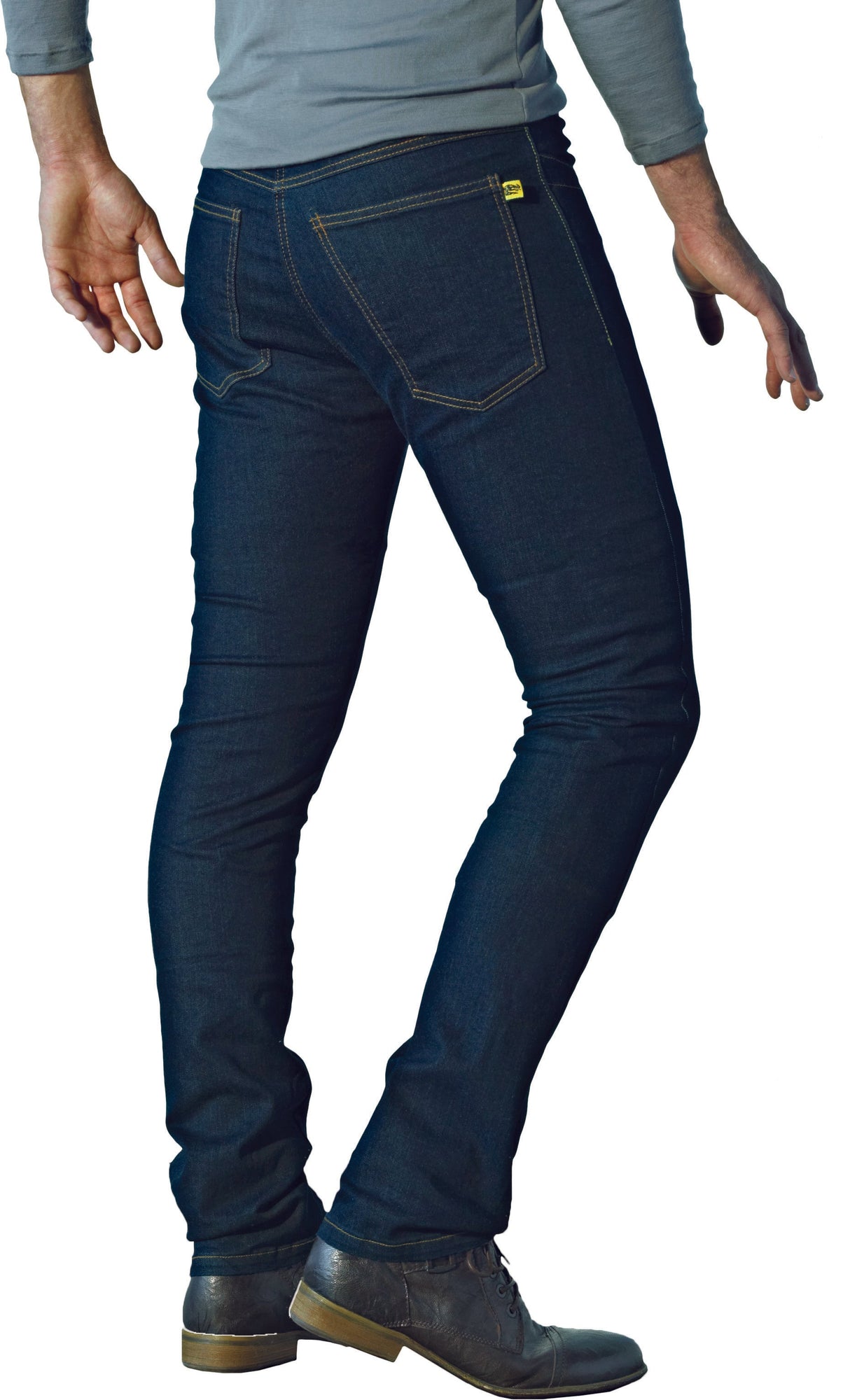 DRAYKO Men's Twista Riding Jeans Blue Sz 34 DJTW-M34