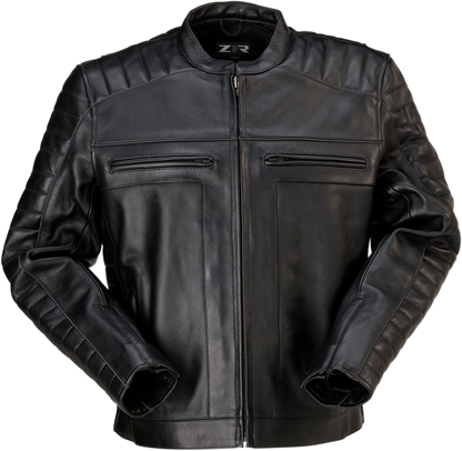 Z1R Artillery Leather Jacket - Black - 2XL 2810-3777