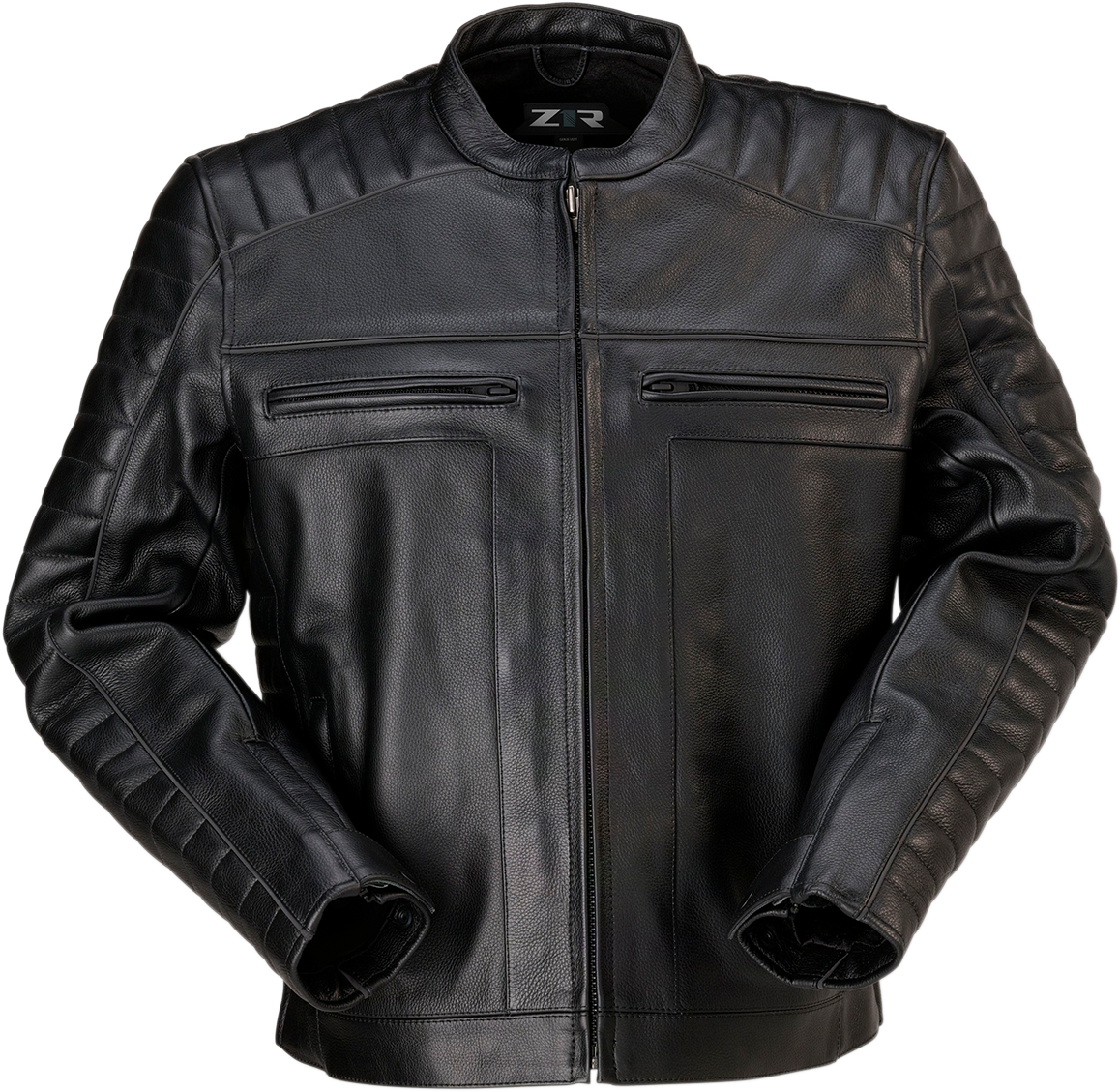 Z1R Artillery Leather Jacket - Black - Large 2810-3775