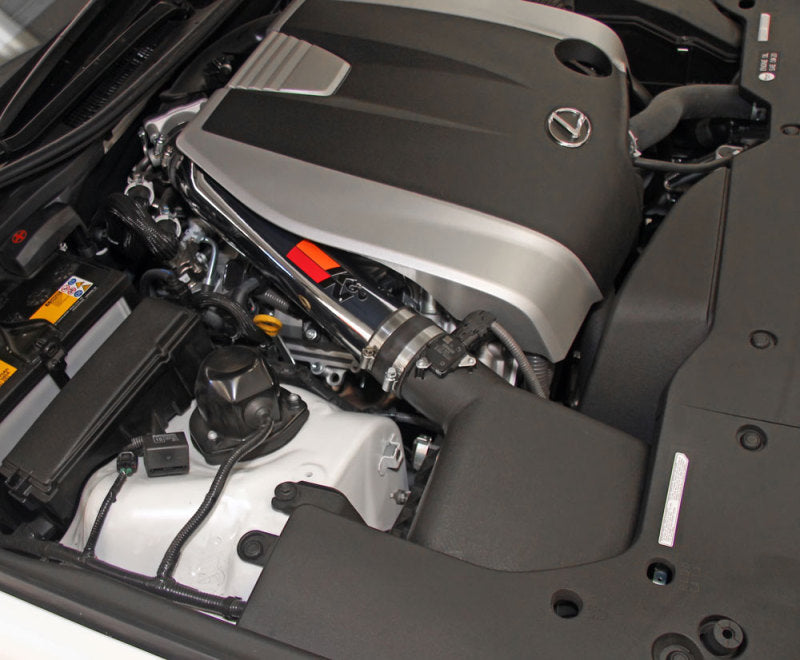 K&N 69 Series Performance Typhoon Intake Kit - Polished for 13-14 Lexus GS350 3.5L V6 69-8704TP