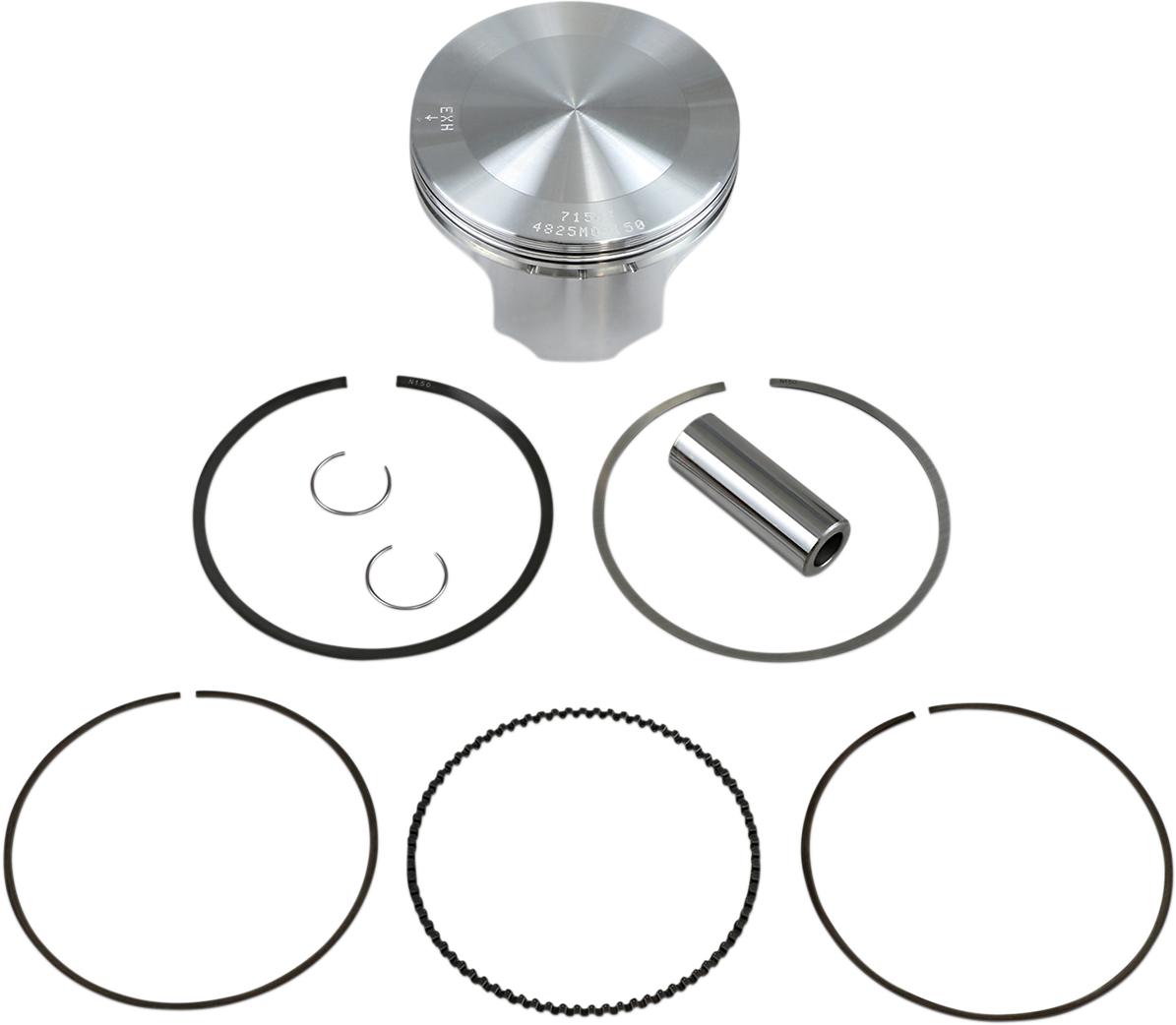 WISECO Piston Kit - +1.50 mm High-Performance 4825M09150