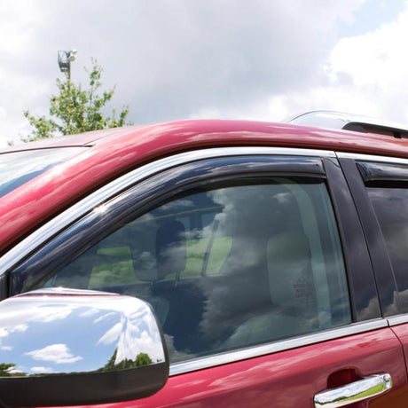 AVS 98-02 Honda Accord Ventvisor In-Channel Front & Rear Window Deflectors 4pc - Smoke 194959
