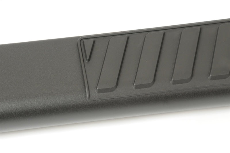 Deezee 99-23 Chevrolet/GMC/Dodge/Ford  Full Size Truck Tubes - 6In Oval - Black Steel (CrewCab) DZ 16121