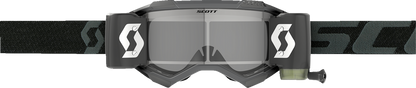 SCOTT Fury WFS Goggles - Black - Clear Works 278596-0001113