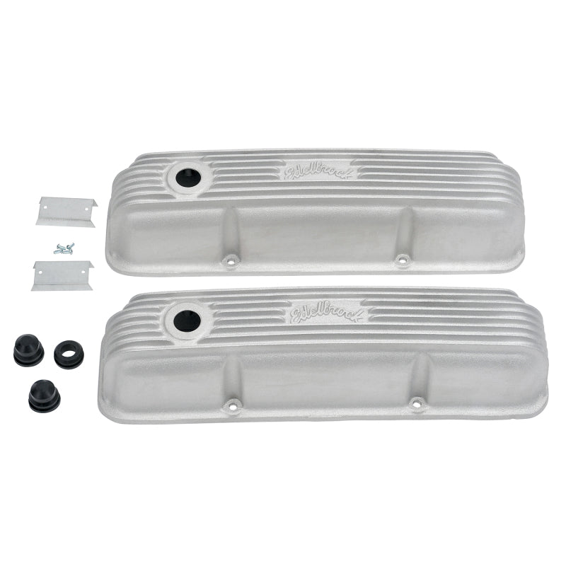 Edelbrock Valve Cover Classic Series Ford 1958-1976 FE V8 Satin 41629
