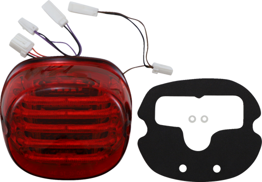 CUSTOM DYNAMICS Taillight/Turn Signal - Red Lens PB-TL-INT-NW-R